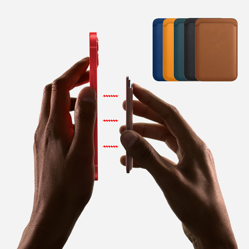 MagSafe Luxe Leather Card Holder